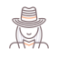 Хакер иконка 64x64