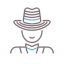 Хакер иконка 64x64