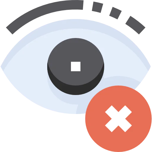 Hide icon