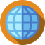 Earth grid icon 64x64