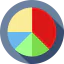 Pie chart ícono 64x64