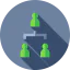 Hierarchical structure icon 64x64