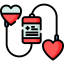 Blood donation icon 64x64