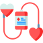 Blood donation icon 64x64