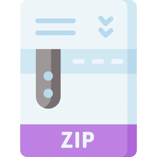 Zip file icon