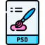 Psd file іконка 64x64