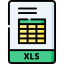 Xls іконка 64x64