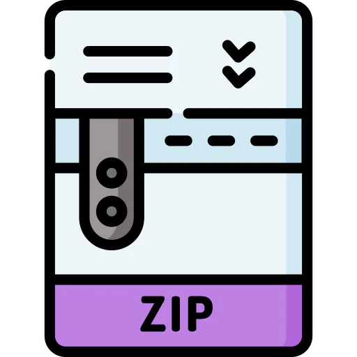 Zip file icon