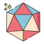 Icosahedron icon 64x64