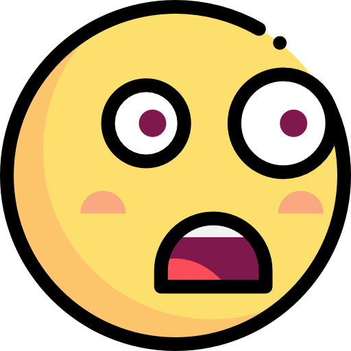 Scared icon