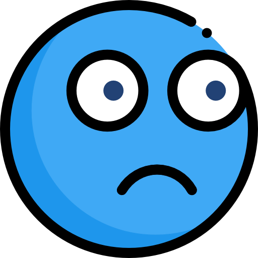 Scared icon