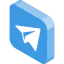Telegram іконка 64x64