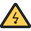 Electrical hazard アイコン 64x64