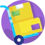 Delivery cart icon 64x64