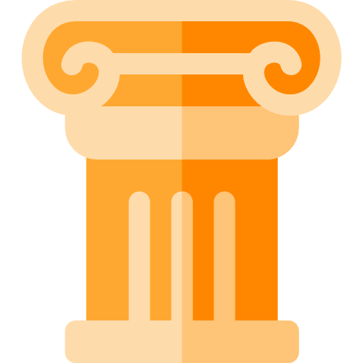 Decorative column icon