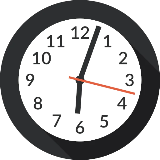 Wall clock icon