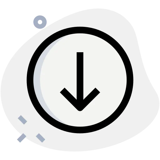 Circle button icon