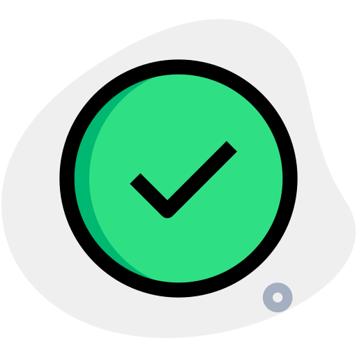 Tick mark icon