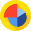 Pie chart ícono 64x64