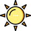 Sun icon 64x64