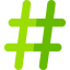 Hastag icon 64x64