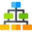 Hierarchical structure icon 64x64