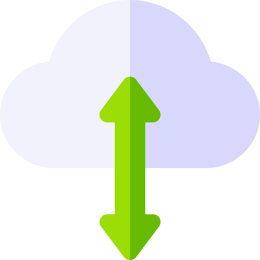 Cloud network icon