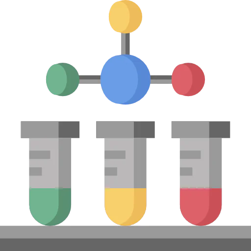 Test tubes icon