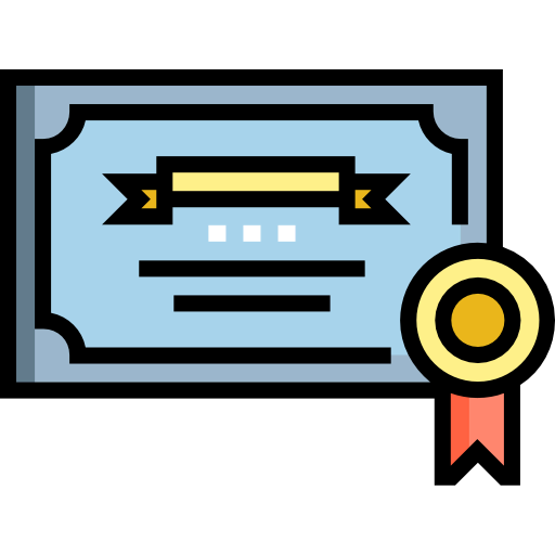 Certificate icon