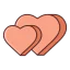 Hearts icon 64x64