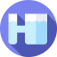 Test tubes icon 64x64