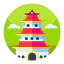 Pagoda ícone 64x64