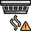 Smoke detector icon 64x64