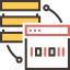Binary code icon 64x64