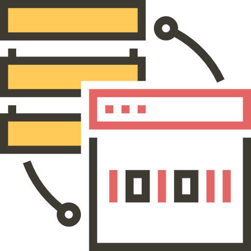 Binary code icon
