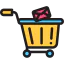Shopping cart icon 64x64