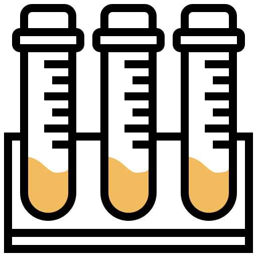 Test tubes icon