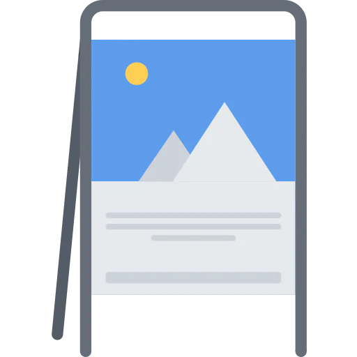 Poster icon