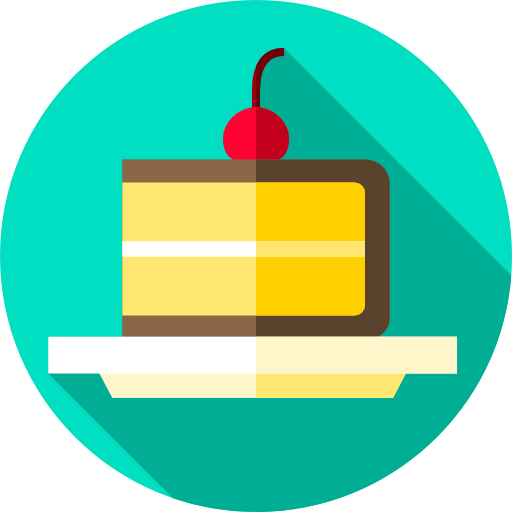 Cake slice icon