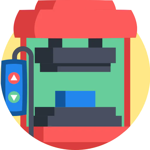 Press machine icon