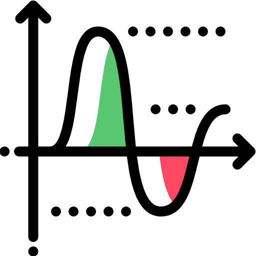 Line chart icon
