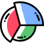 Pie chart ícono 64x64
