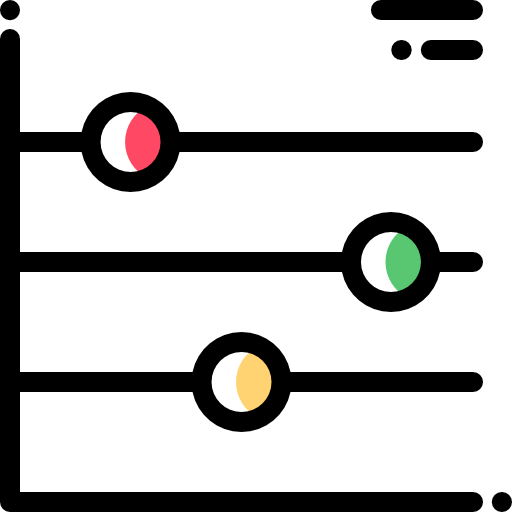 Line chart icon