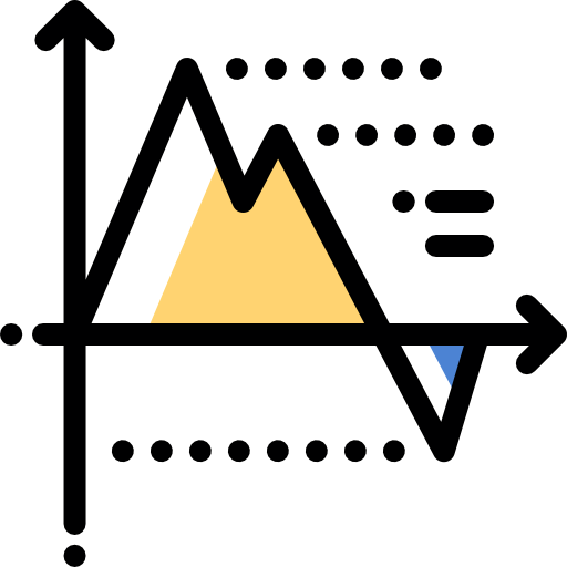 Line chart icon