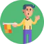 Football referee ícono 64x64