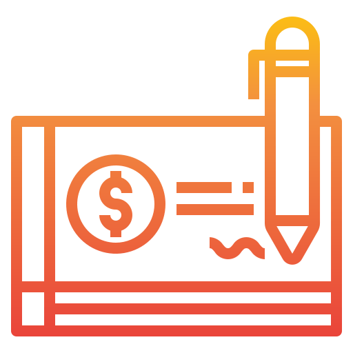 Cheque icon