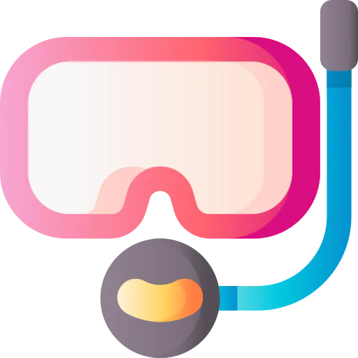 Diving goggles icon