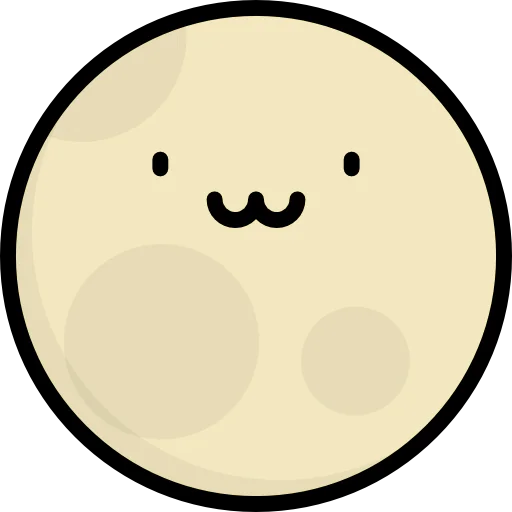 Full moon icon