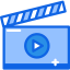 Clapperboard ícono 64x64
