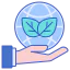 Eco friendly Ikona 64x64